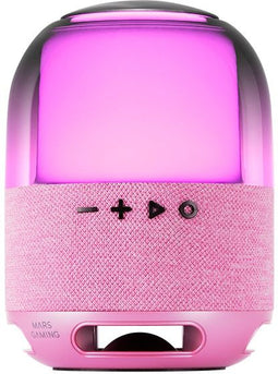 Mars Gaming MS-FLOW - Draagbare Bluetooth-luidspreker 15 W - Roze