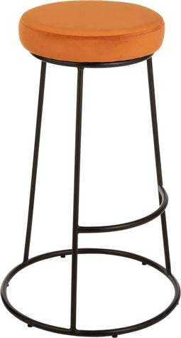 J-Line zitting voor frame - textiel - oranje