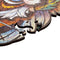 UNIDRAGON Houten Puzzel Voor Volwassenen Dier - Mooie Tijger - 181 stukjes - Medium 25x32 cm