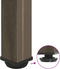 vidaXL - Salontafelpoten - 4 - st - 110-112 - cm - staal - naturel