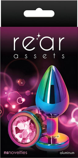 NS Novelties Buttplug REAR ASSETS MULTICOLOR MEDIUM Multicolours