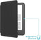 imoshion E-reader Hoesje - Geschikt voor Amazon Kindle (2022) 11th gen, Amazon Kindle (2024) - Slim Hard Case Sleepcover Bookcase - Zwart
