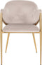 Richmond Stoel Gwen khaki Velvet