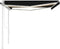 vidaXL - Luifel - automatisch - met - LED - en - windsensor - 4x3,5 - m - antraciet