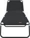 vidaXL - Opvouwbaar - Ligbed - 2 - stuks - Draagbaar - Zwart - 600D - Oxford - Stof