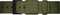 LEFF amsterdam - Horlogebandje - Nato Band T32 - Groen/Zwart - 16mm