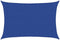 vidaXL - Zonnezeil - 160 - g/m² - rechthoekig - 3x5 - m - HDPE - blauw