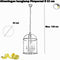 Steinhauer Pimpernel 5972BR - Hanglamp - 4 x E14 fitting hoogte instelbaar Ø25 cm brons