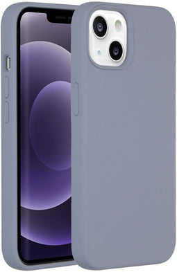 Accezz iPhone 13 - Liquid Silicone Backcover - Schokabsorberend - Paars