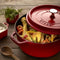 Staub Braadpan - Rond - 26 cm - Kers