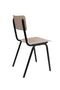Zuiver Back To School Mat Eetkamerstoel - Beige - Set van 4