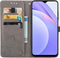 iMoshion Hoesje Geschikt voor Xiaomi Redmi Note 9T (5G) Hoesje Met Pasjeshouder - iMoshion Mandala Bookcase - Grijs