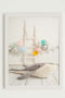Schilderij Crochetts Multicolour 33 x 43 x 2 cm Walvis