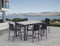 Sens-Line - Verona barstoel - Aluminium - Zwart