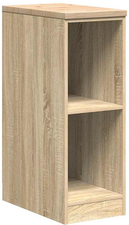 vidaXL - Garagekast - 30x51x85 - cm - massief - grenenhout - sonoma - eikenkleurig