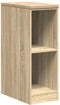 vidaXL - Garagekast - 30x51x85 - cm - massief - grenenhout - sonoma - eikenkleurig