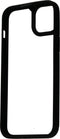 Mobiparts Rugged Clear Case - iPhone 14 Plus - Schokbestendig - Zwart