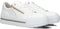 Gabor 498 - Sneakers - Rits - Leer - Wit - Maat 40