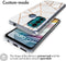iMoshion Hoesje Geschikt voor Motorola Moto G60 Hoesje Siliconen - iMoshion Design hoesje - Wit / White Graphic