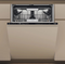 WHIRLPOOL W7IHP40LC - Inbouw vaatwasser 60cm - 15 couverts 40 dB(A) - zwart glas