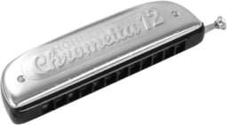 Hohner Chrometta 12 G 48-Töne - Chromatische mondharmonica