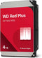 WD Red Plus - Harde Schijf 4TB - 256MB cache - SATA III - 5400 RPM (1x)