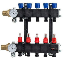 Therminon composiet verdeler - 10 groeps zonder pomp - 062010