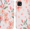 iMoshion Hoesje Geschikt voor Samsung Galaxy A22 (5G) Hoesje Met Pasjeshouder - iMoshion Design Softcase Bookcase - Wit / Meerkleurig / Blossom Watercolor White
