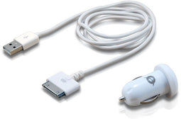 Conceptronic Car Tablet Charger 2A - Oplader voor Apple - Wit