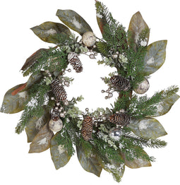 Beliani TIEVA - Krans - Groen - Dennenhout