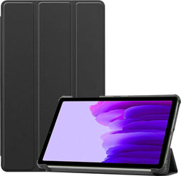 Accezz Trifold Bookcase Samsung Galaxy Tab A7 Lite - Hoes - Kunstleder - Zwart
