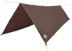 vidaXL - Kampeerluifel - waterdicht - 506x306 - cm - bruin