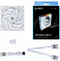 Lian Li Uni Fan TL - Case Fan 120mm - RGB verlichting - Wit (1-pack)