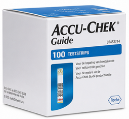 Roche Diabetes Care Accu-Chek Guide Teststrips - 100 stuks voor bloedglucosemeting