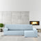 Hoes voor chaise longue met lange armleuning rechts Eysa ULISES Celeste 170 x 110 x 310 cm