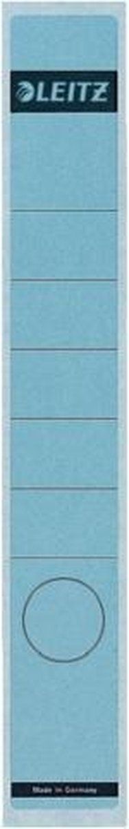 Leitz Zelfklevende Rugetiketten 1648 Formaat 38 X 290 Mm Kleur Blauw