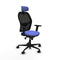 Jorquera Piqueras y Crespo 2D036N2 - Bureaustoel met hoofdsteun - Verstelbare hoogte - Licht Blauw
