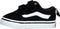 VANS TD Ward V - Lage sneakers - Suède/canvas - Zwart/wit (maat 24)
