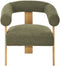 Fauteuil ILBRO Bouclé Groen
