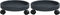 vidaXL - Plantentrolleys - 2 - st - met - wielen - ø34 - cm - 35 - kg - grijs