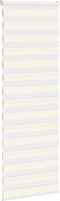 vidaXL - Zebra - rolgordijn - 85x200 - cm - stofbreedte - 80,9 - cm - marmerbeige