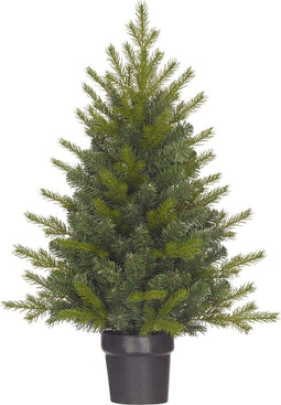 Black Box Trees Flachau - Kunstkerstboom - H90 x Ø66 cm - Groen