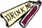 UPG Pins - Alice and Drink Me