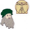 UPG Pins - Leonardo and Vetruvian Man