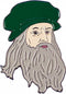 UPG Pins - Leonardo and Vetruvian Man