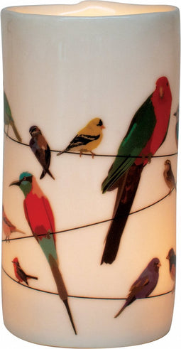 UPG T-Light Holder - Birds on a Wire