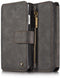 Caseme luxe portemonnee hoes Geschikt voor iPhone SE (2022 / 2020) / 8 / 7 / 6(s) zwart