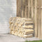 vidaXL - Doorzichtig - zeildoek - met - zeilringen - 1x3 - m - PVC