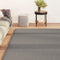 vidaXL - Vloerkleed - shaggy - hoogpolig - 160x230 - cm - grijs