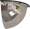 vidaXL - Verkeersspiegel - kwartbol - 2 - st - Ø - 80 - cm - acryl